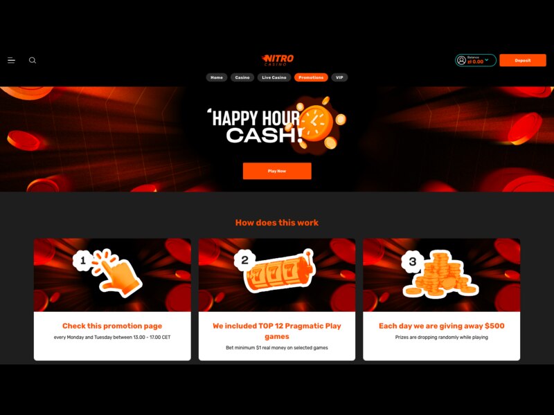 Nitro Casino Live-Chat-Unterstützung